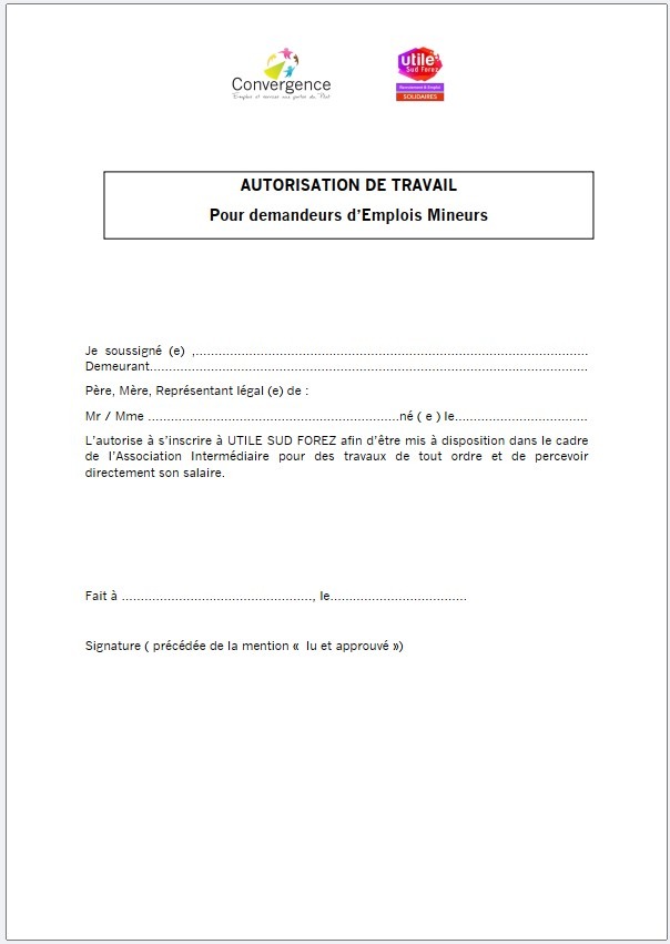 Vignette autorisation travail 2025